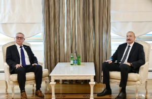 İlham Əliyev Aleksandr Zuyevi qəbul edib